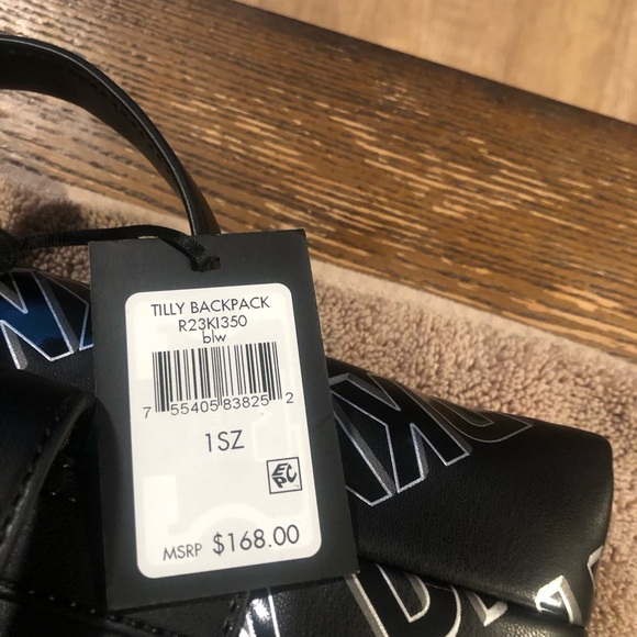 DKNY backpack. New with tags.